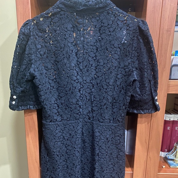 NWOT Lace black Zara dress - Picture 7 of 8